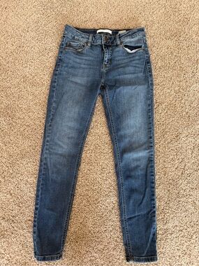 eunina Medium Wash Skinny Jeans - Blue